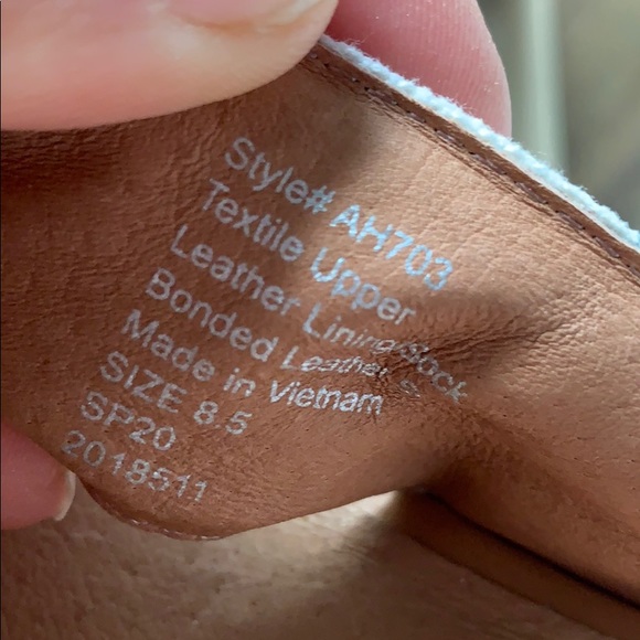 NEW 💙 MADEWELL Puffy Strap Tie-Dye Print Sandals - Picture 7 of 8